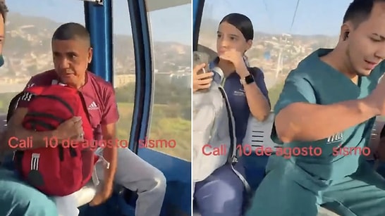 Trapped High Above: Passengers Experience Terrifying Earthquake Inside Colombia Cable Car