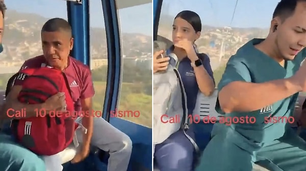Trapped High Above: Passengers Experience Terrifying Earthquake Inside Colombia Cable Car