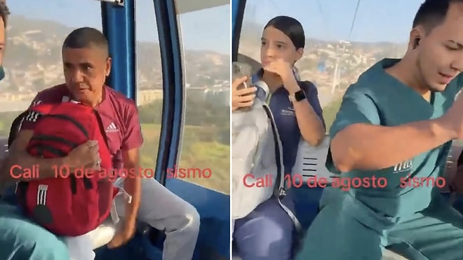 Trapped High Above: Passengers Experience Terrifying Earthquake Inside Colombia Cable Car