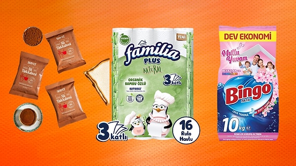 Süpermarket ürünlerinde tüm indirimlere ek sepette 150 TL kupon fırsatı!