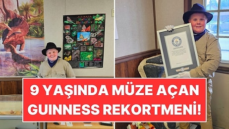9 Yaşında Kendi Müzesini Açtı: 11 Yaşında Guinness Rekoruna Girdi