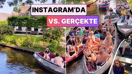 Masalsı Giethoorn Köyü'nün Yoğun Sezondaki Tekne Kalabalığı Hayal Kırıklığına Uğrattı