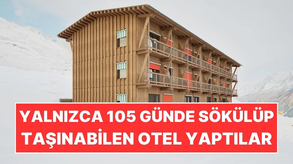 Köy Buz ve Moloz Altında Kalınca 105 Günde Otel Kurdular