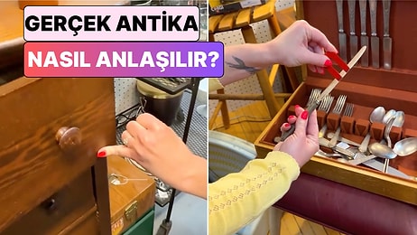 Bir Kadın Ahşap Kalitesi, Kristal Sesi ve Gümüş Testi ile Antika Seçmenin İnceliklerini Anlattı