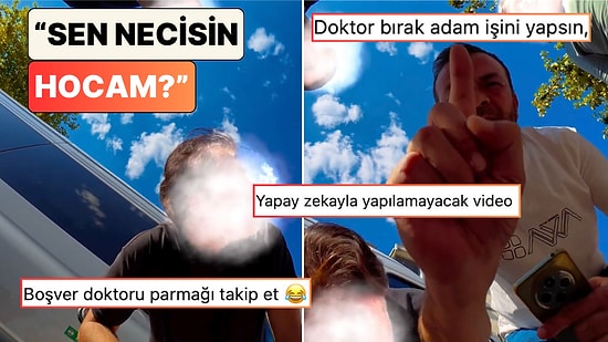 Bir Vatandaş Hastaya Müdahale Eden Beyin Cerrahının Önüne Geçerek Kendi Müdahalesini Gerçekleştirdi