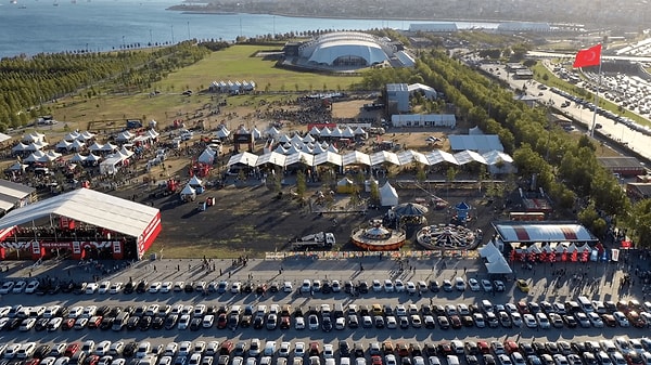 7. Festival Park Yenikapı’nın büyüleyici deniz manzaralı atmosferi!