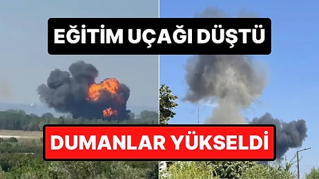 Yalova'da Askeri Eğitim Uçağı Düştü: Pilot Atlayarak Kurtuldu
