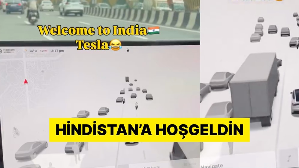 Tesla’nın Meşhur Otopilot Sisteminin Hindistan’da Kafası Karıştı