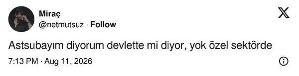 Haklı bir yanıt.