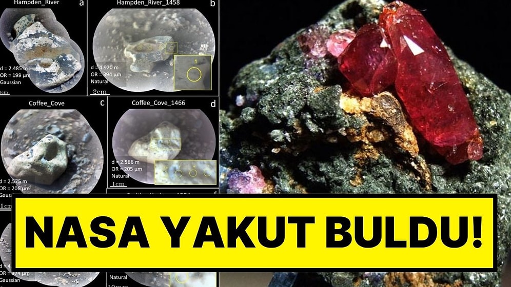 NASA'nın Mars Aracından Tarihi Keşif: Kızıl Gezegen'in Yüzeyinde "Yakut" Bulundu