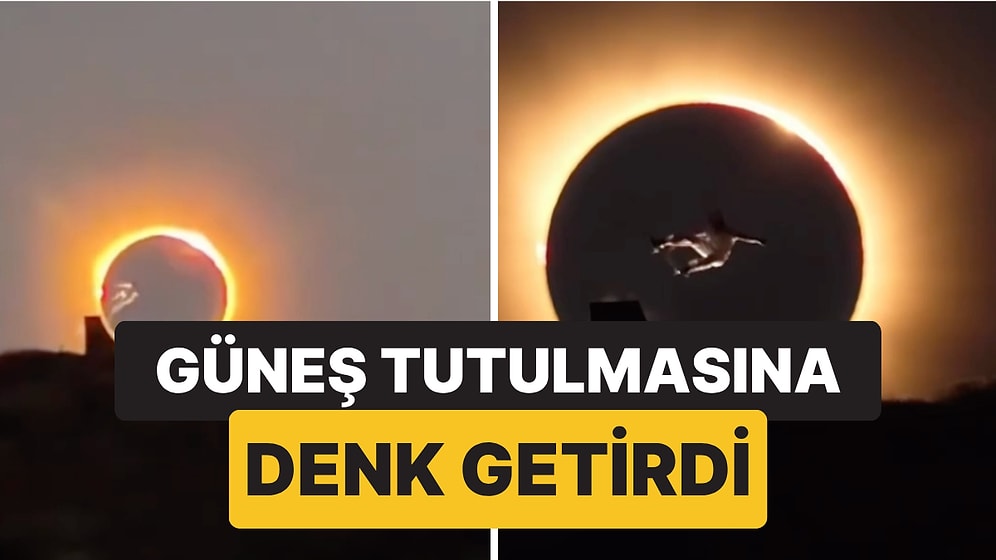 "Hayatımın Hareketi:" Olimpiyat Kaykayçısı Kaykay Hareketini Güneş Tutulmasına Denk Getirdi