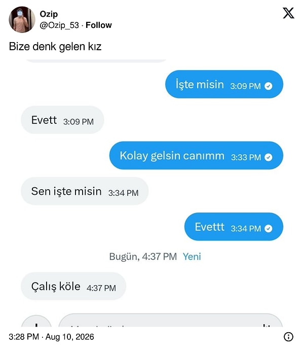 Başlayalım!