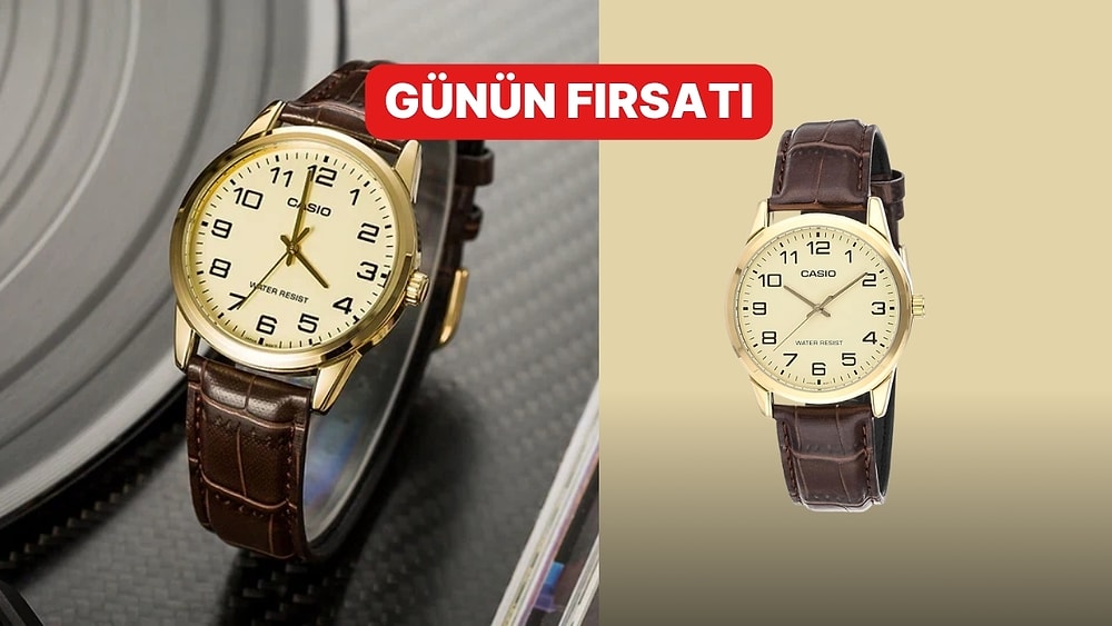 Günün Fırsatı: Sade Tasarımıyla Her Kombine Uyum Sağlayan Casio Kol Saati İndirimde!