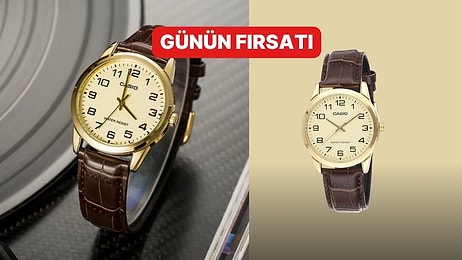 Günün Fırsatı: Sade Tasarımıyla Her Kombine Uyum Sağlayan Casio Kol Saati İndirimde!