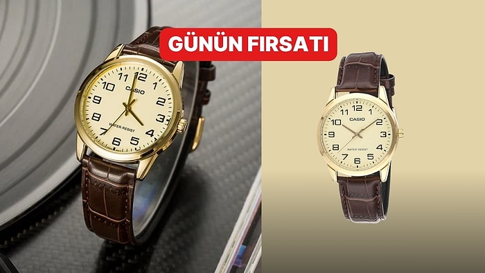 Günün Fırsatı: Sade Tasarımıyla Her Kombine Uyum Sağlayan Casio Kol Saati İndirimde!