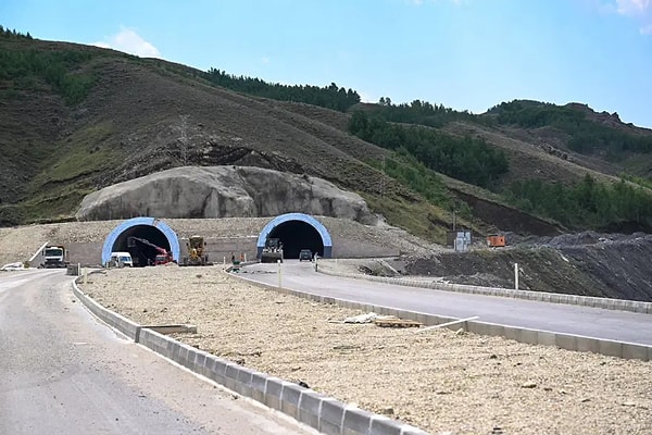 Dallıkavak Tüneli'nde Yürütülen Çalışmalar İle İlk Etap Kısa Sürede Sürücülerin Hizmetine Sunulacak