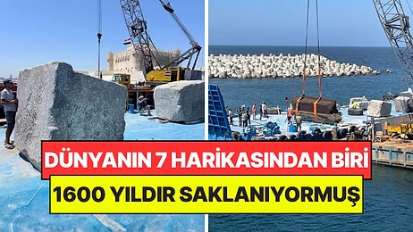 Akdeniz’in Dibinde Tarihi Yeniden Yazan Keşif: Dünyanın 7 Harikasından Birinin Parçalarını Buldular