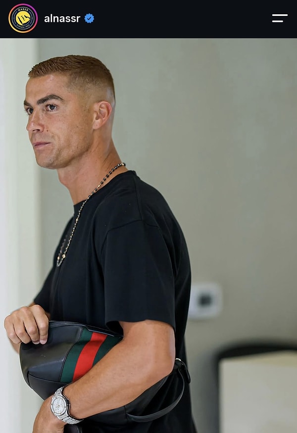 Nikah tamam, yeni sezon kapıdayken Cristiano Ronaldo da belli ki “Madem yeni bir dönem, imajı da yenileyelim” dedi...