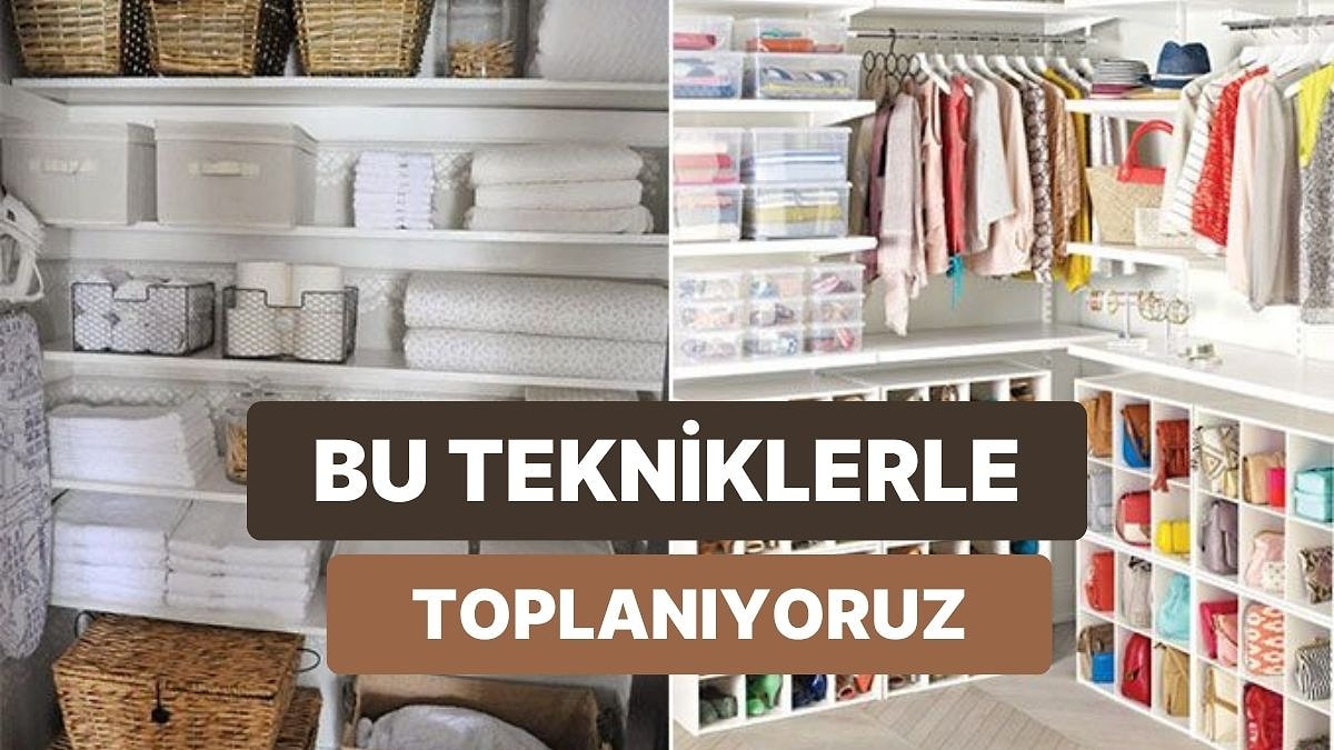 Marie Kondo’yu Bile Kıskandıracak Düzenleme Teknikleri