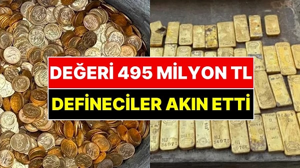 İşçiler, Duvar İçine Gizlenmiş Binlerce Altın Buldu