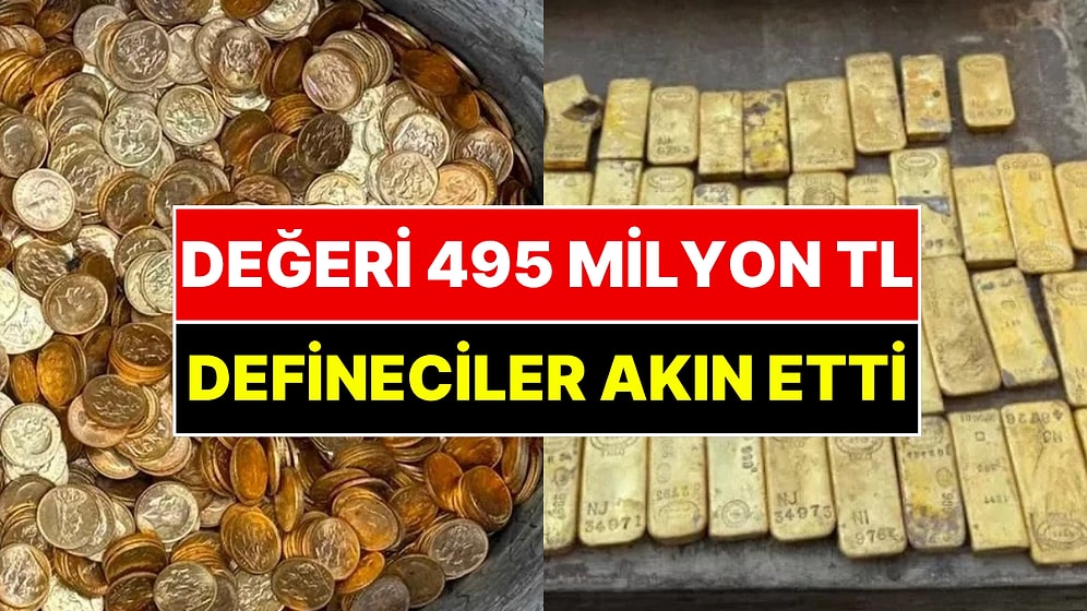 Tadilat Yapan İşçiler Duvar İçine Gizlenmiş Binlerce Altın Buldu