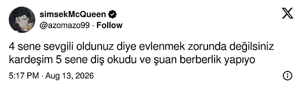 Bir de tavsiye.