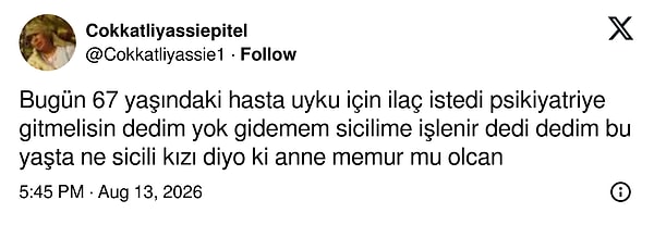 İlginç bir yaşanmışlık...