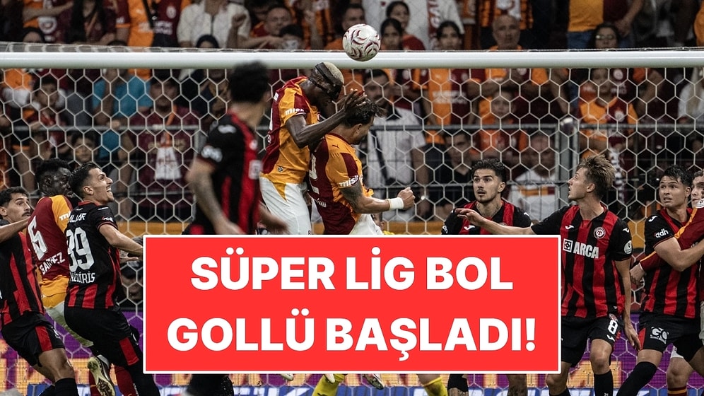 Galatasaray Süper Lig'in İlk Maçında Çorum FK ile 2-2 Berabere Kaldı