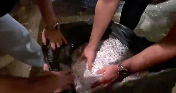 Evrakları imha ettiler.