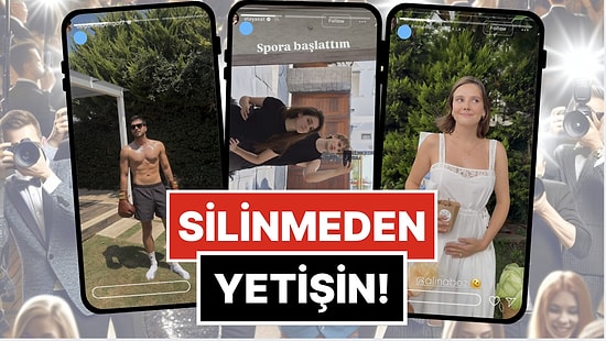 Silinmeden Yetişin: 10-15 Ağustos'ta Ünlülerin Paylaştığı "Kaçarsa Yazık Olur" Temalı Instagram Hikayeleri