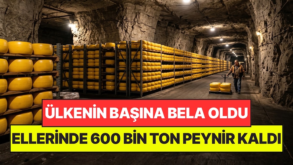 Ülkedeki Krizi Çözelim Derken Batıyorlardı: Yerin Altında 600 Bin Ton Peynir Saklıyorlar
