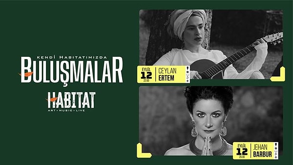 6. HABITAT Art Music Live: Jehan Barbur & Ceylan Ertem