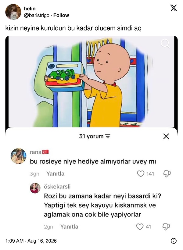 Üşenmemiş uzun uzun çıkarım yapmış.