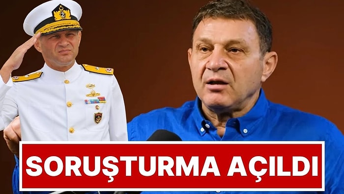Emekli Amiral Türker Ertürk Hakkında Soruşturma Açıldı