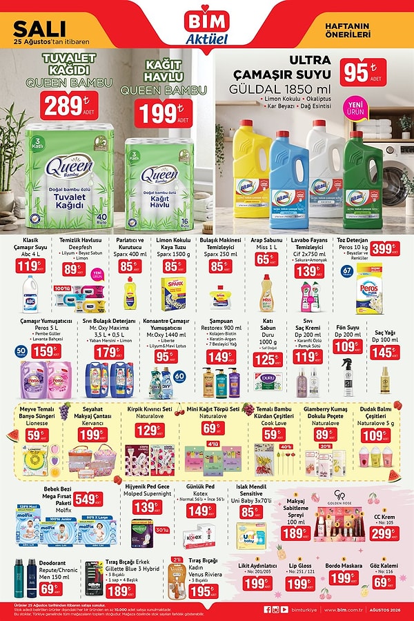 Queen Bambu Tuvalet Kağıdı 289 TL