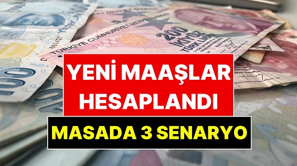Emekli ve Memura Yeni Rakamlar Belli Oldu