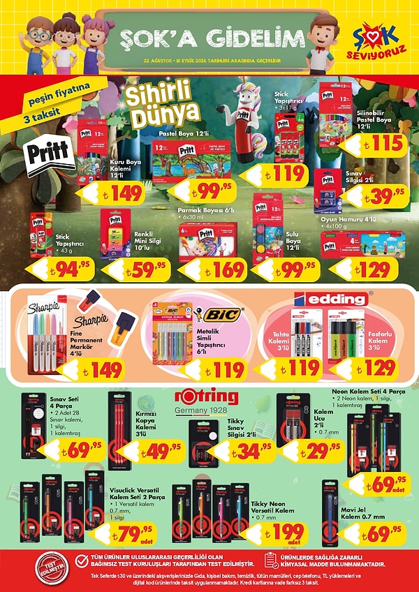 Pritt Kuru Boya Kalemi 12'li 149 TL