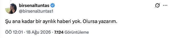 Birsen Altuntaş, Yeraltı'ndaki başrol ayrılığı iddiasına yanıt verdi.