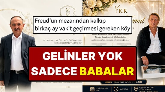 Oğlunun Düğün Davetiyesine Kendi Fotoğrafını Koyan AKP'li Başkanın Köyündeki "Davetiye Adeti" Viral Oldu