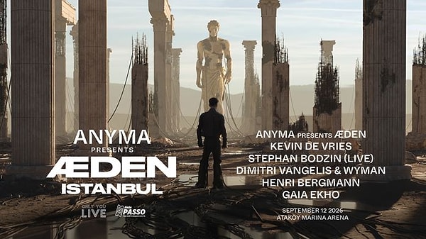 Anyma konseri senin keyfini yerine getirecek!