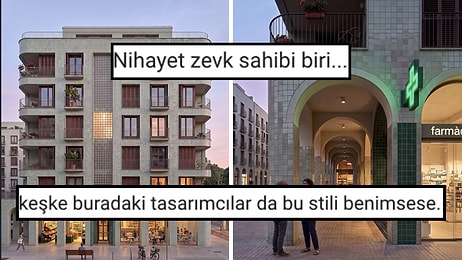 Türk Mimarın Barselona'daki Bir Apartman Dizaynı Sosyal Medyada Övgü Yağmuruna Tutuldu