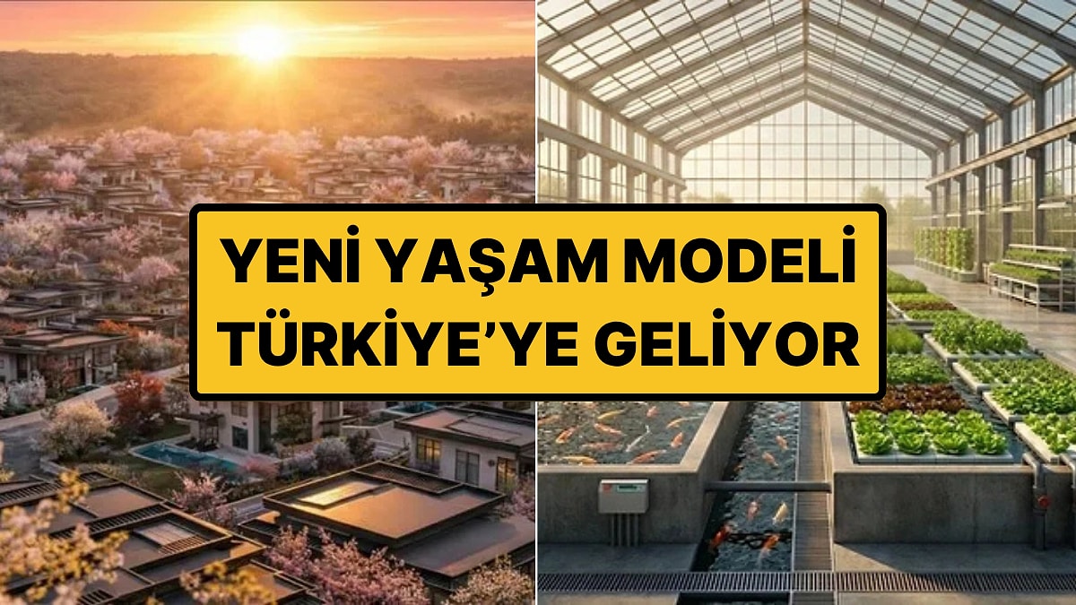 Kendi Kendine Yeten Yaşam Modeli Evleri Türkiye'ye Geliyor