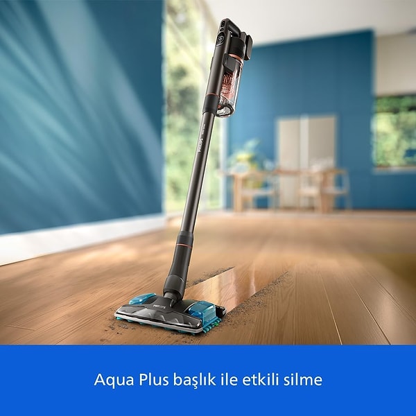 Aqua Başlık ile Aynı Anda Hem Süpürme Hem Silme Konforu