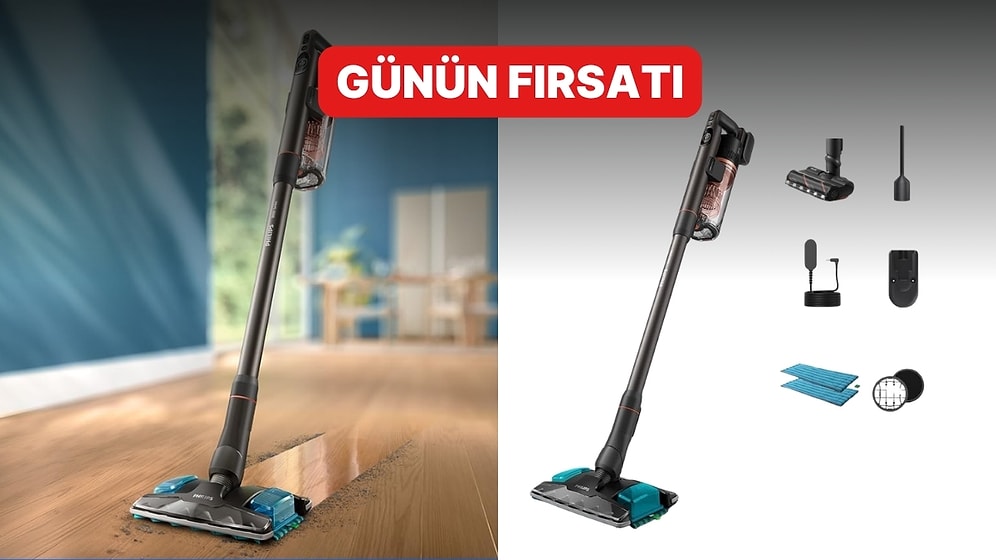 Ev Temizliğinin Yıldızı Philips 8000 Serisi Aqua Plus İndirimde!