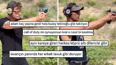Kıvanç Tatlıtuğ'un Atış Poligonundaki Halleri X Kullanıcılarından Övgü Topladı!