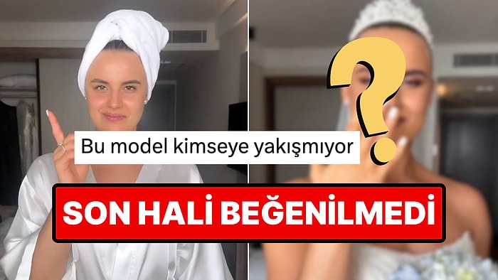 Güzel Geline Yapılan Düğün Saçı Kimse Tarafından Beğenilmedi: Son Hali Hüsrana Uğrattı