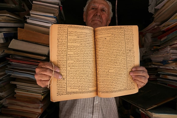Abd, sahaflığı yalnızca geçimini sağladığı bir meslek olarak görmüyor.