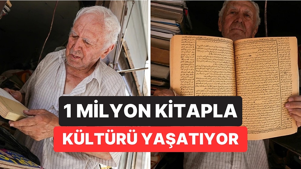 91 Yaşında, 1 Milyon Kitapla Halep’in Kültürel Hafızasını Koruyor