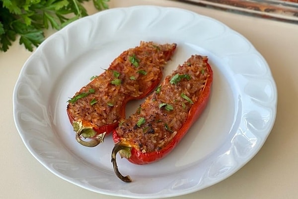Kapya biber dolması tarifi