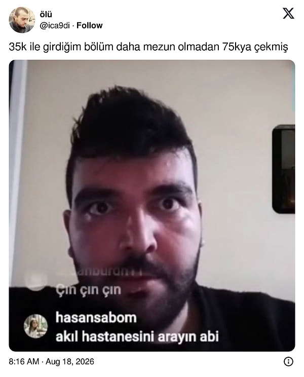 Yerleşmiş olsa da sonuçlara tepkisiz kalamayanlar...